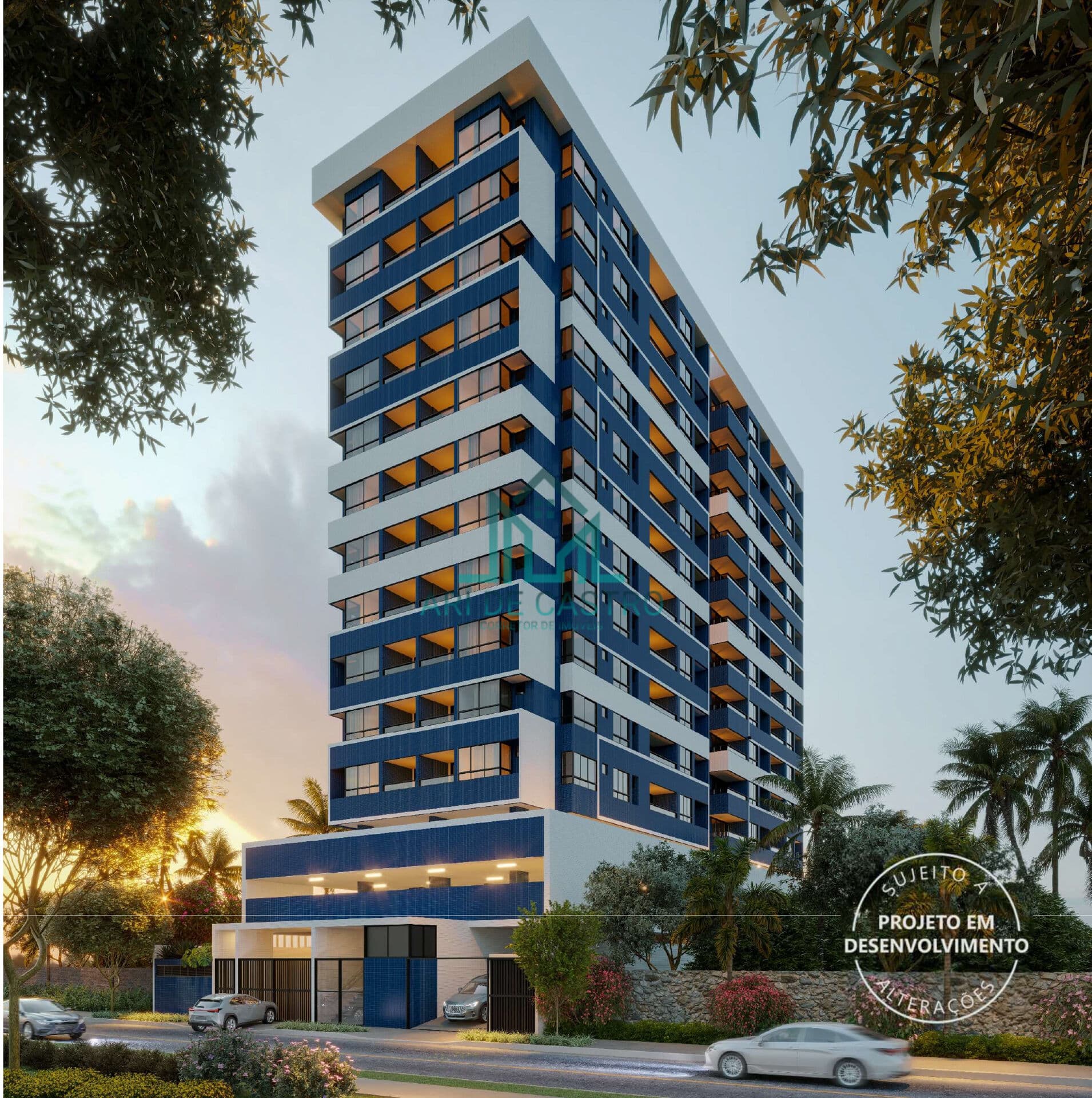 Apartamentos 2 Quartos, 60m², Varanda, Ed Dom Antônio na Jatiúca - Maceió Alagoas