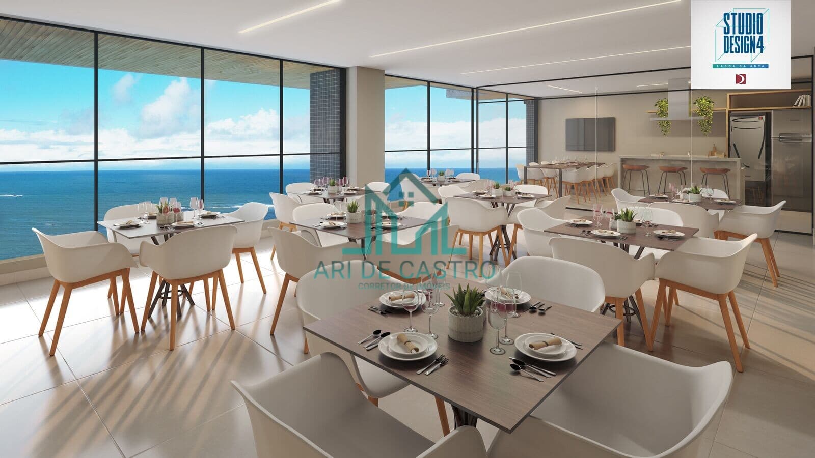Studio Design 4 - Studio a Venda, Beira-mar de Cruz das Almas em Maceió Alagoas