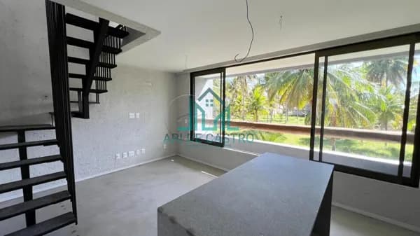 Apartamento com 83,81m² com Rooftop com Piscina na Praia do Riacho São Miguel dos Milagres - Alagoas