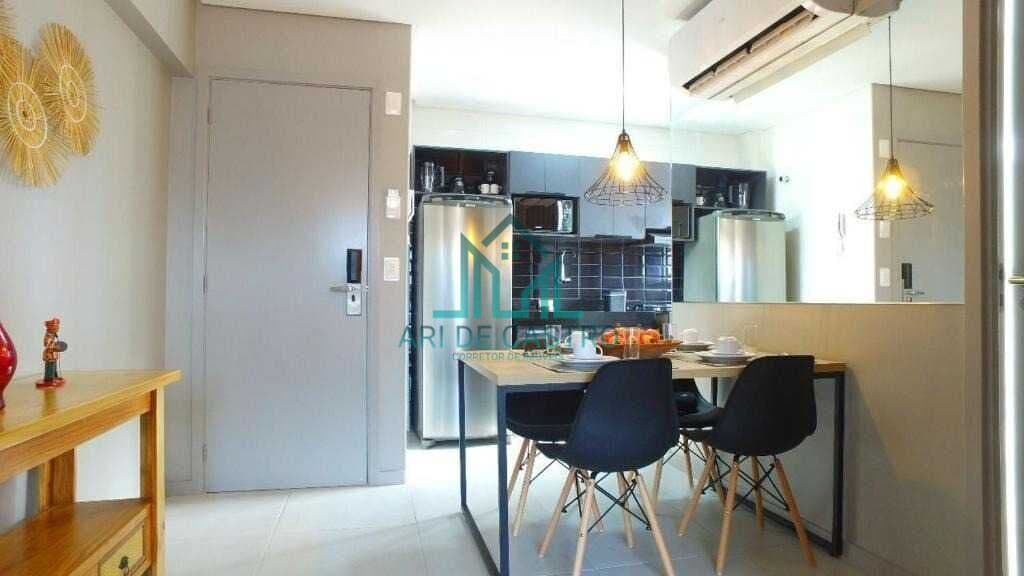 Apartamento Studio no Time, com 32m² e MobiliadO, Pertinho da Praia de Ponta Verde - Maceió Alagoas