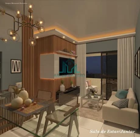ETHOS RESIDENCE 2 - Apartamentos com 3 quartos com Varanda Gourmet, 1 ou 2 Vagas - Murilopolis - Maceió Alagoas