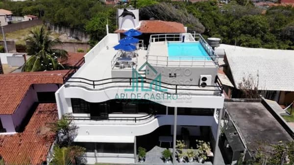 Casa 920m² à Beira-mar com Piscina no Rooftop à venda na Barra Nova em Marechal Dedoro - Alagoas
