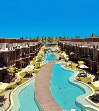 Apartamento com 2 Suítes, 73m² - Naay Villas Boutique Praia de Tatuamunha na Rota Ecológica dos Milagres - Alagoas