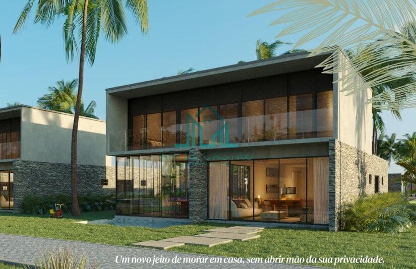 Casa Ipioca Beach Home com 4 Suítes, Duplex e Piscina Privada na Praia de Guaxuma - Maceió Alagoas