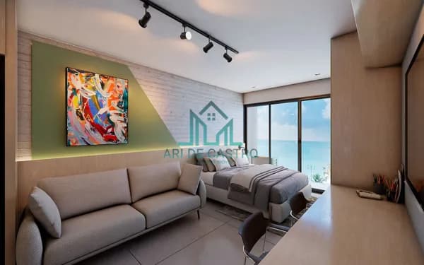 Apartamento Match Studio na Praia de Cruz das Almas - Maceió Alagoas
