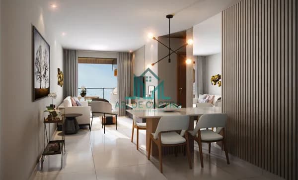 Edifício Brisas do Atlântico - Apartamentos de 2 Quartos, Varanda Gourmet, 59m² na Jatiúca - Maceió Alagoas