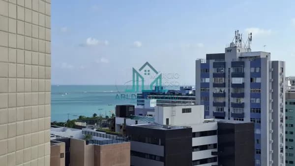 Cobertura Vista Mar da Praia de Pajuçara, 2 Quartos com Piscina Privativa, 81 m² - Maceió Alagoas