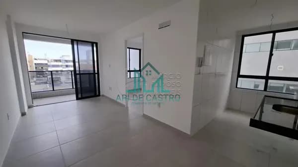 Apartamento Quarto e Sala, 37m², novo à venda a 50 metros da Praia de Ponta Verde - Maceió Alagoas