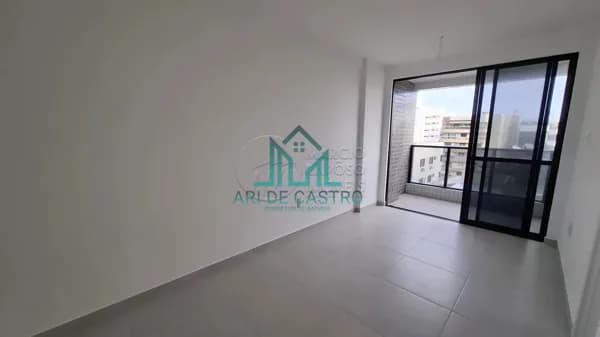 Apartamento Quarto e Sala, 37m², novo à venda a 50 metros da Praia de Ponta Verde - Maceió Alagoas