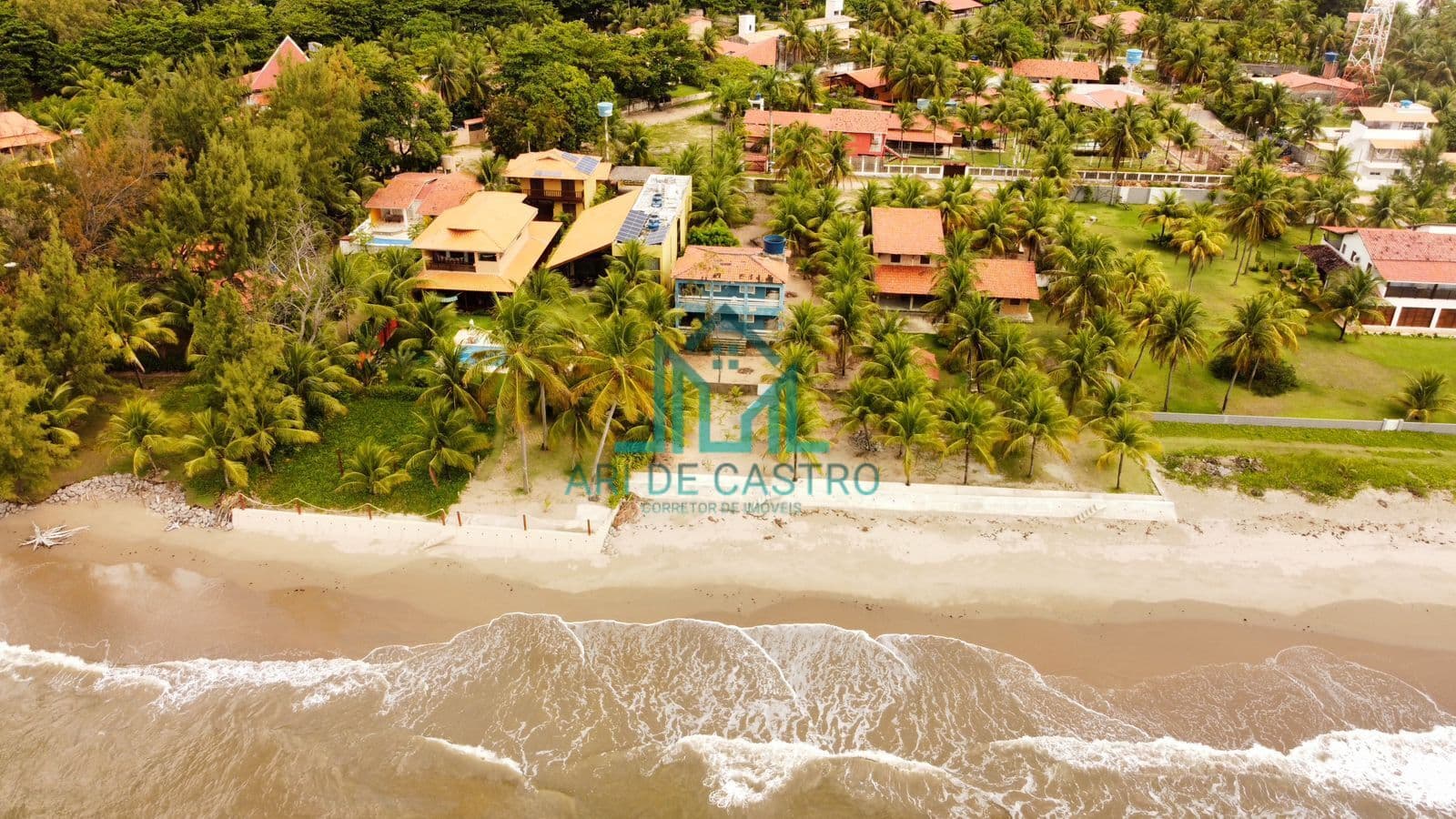 Terreno Beira-Mar Exclusivo na Praia do Boqueirão, 975m², com 19,5 metros frente Mar – Japaratinga Alagoas