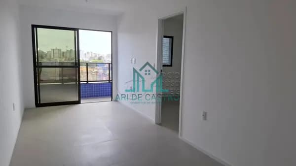 Apartamento Quarto e Sala, 40m² com Varanda na Jatiúca na Praça da Mulher - Maceió Alagoas
