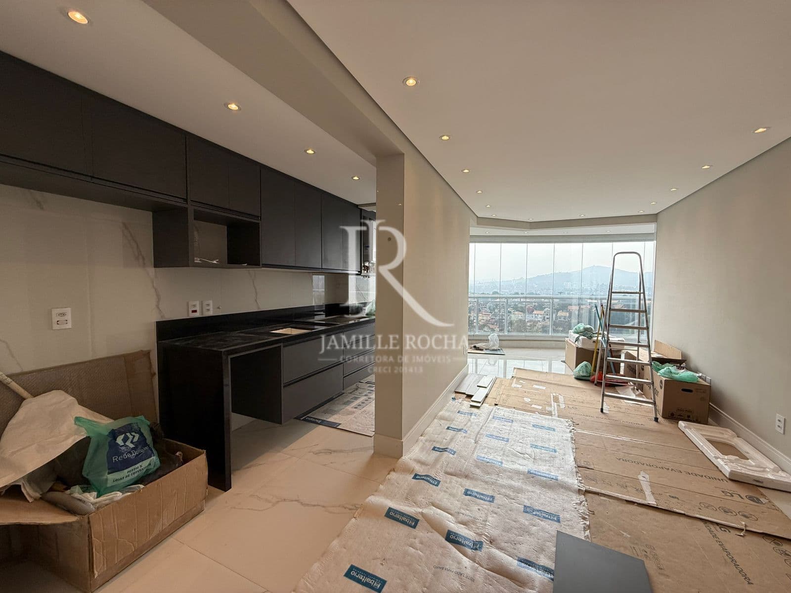 Wave Alphaville - Apartamento semi mobiliado para locação em Alphaville com 90m2, 3 dormitórios