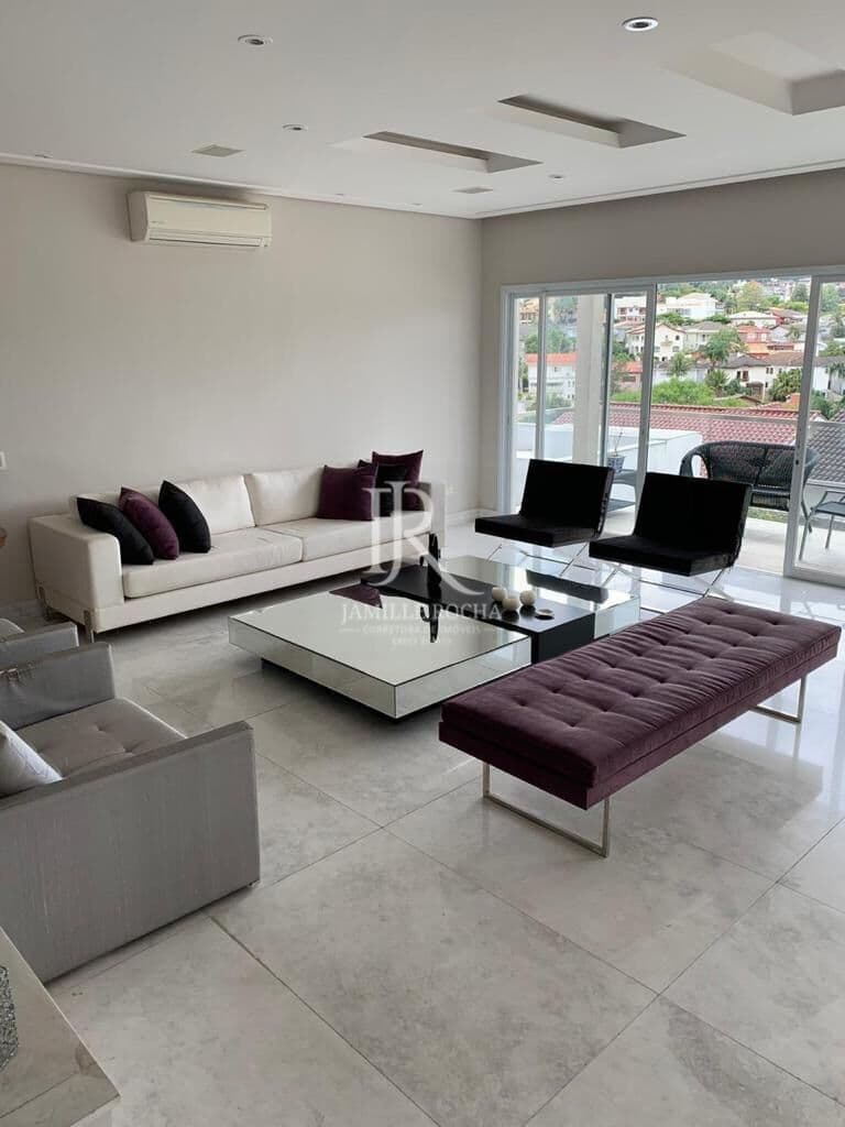 Linda Casa com 402m² para locação por R$ 22.000,00 + despesas são 4 suítes e 4 vagas - Alphaville - Santana de Parnaíba/SP