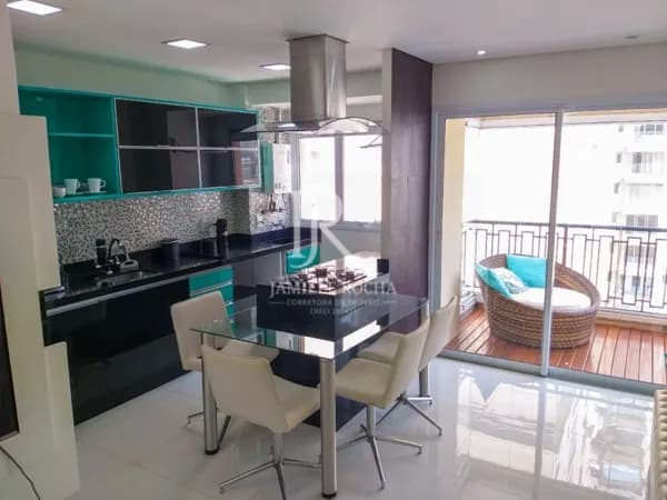 Locação Alpha Park - Apartamento MOBILIADO com 50m² e 1 vaga