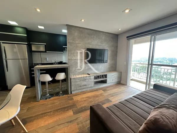 Hit Alphaville - Lindo Apartamento MOBILIADO em Empresarial 18 do Forte, Barueri/SP