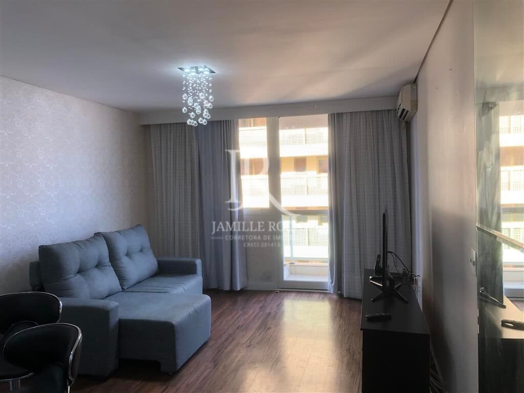 Flat Ed. Sequoia - Lindo Flat semi mobiliado de 56m²