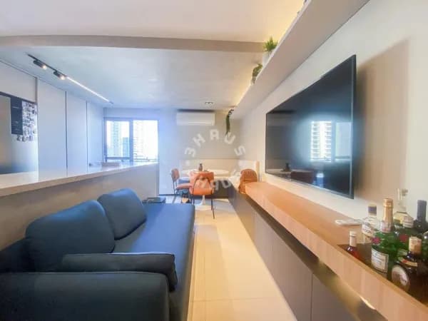 Apartamento Duplex em Moema de 58m², com 2 dormitórios, varanda. 1 vaga de garagem!