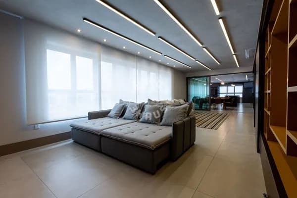 Apartamento mobiliado de 337m² no Tatuapé, com 4 suítes, terraço gourmet. 5 vagas + depósito!