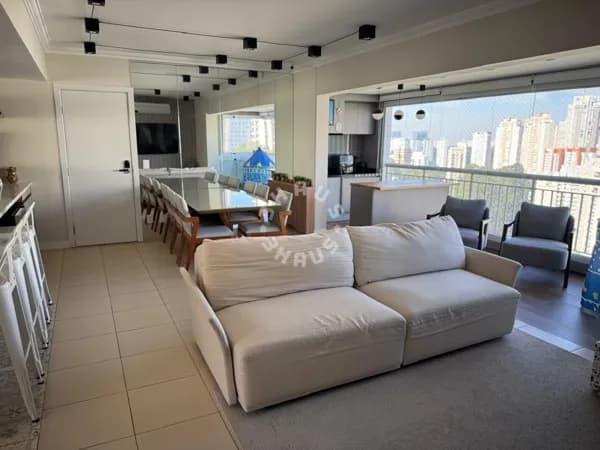 Apartamento de 125m² no Morumbi, com 3 suítes, varanda gourmet. 3 vagas de garagem!