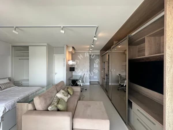 Apartamento mobiliado na Vila Olímpia, 43m², com 1 dormitório, varanda. 1 vaga + depósito!