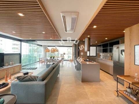 Apartamento de 154m², 03 suítes, varanda gourmet, 02 vagas + depósito. Chácara Klabin - SP