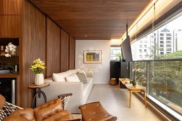 Apartamento de 71m², com 1 suíte, varanda. 1 vaga de garagem na Vila Nova Conceição!