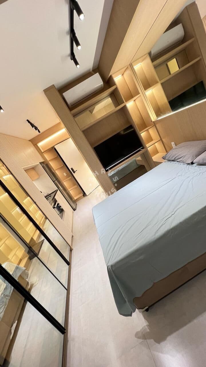 Studio de 25m² com 1 dormitório e varanda na Consolação – SP