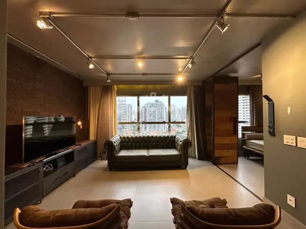 Apartamento mobiliado MaxHaus no Brooklin, com 70m², 2 dormitórios, living amplo. 1 vaga de garagem!