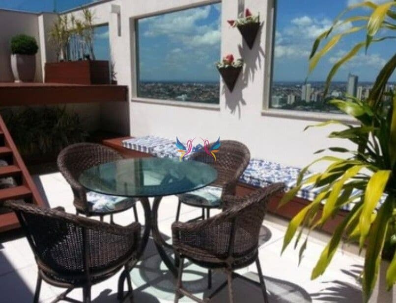 Cobertura Duplex totalmente mobiliado