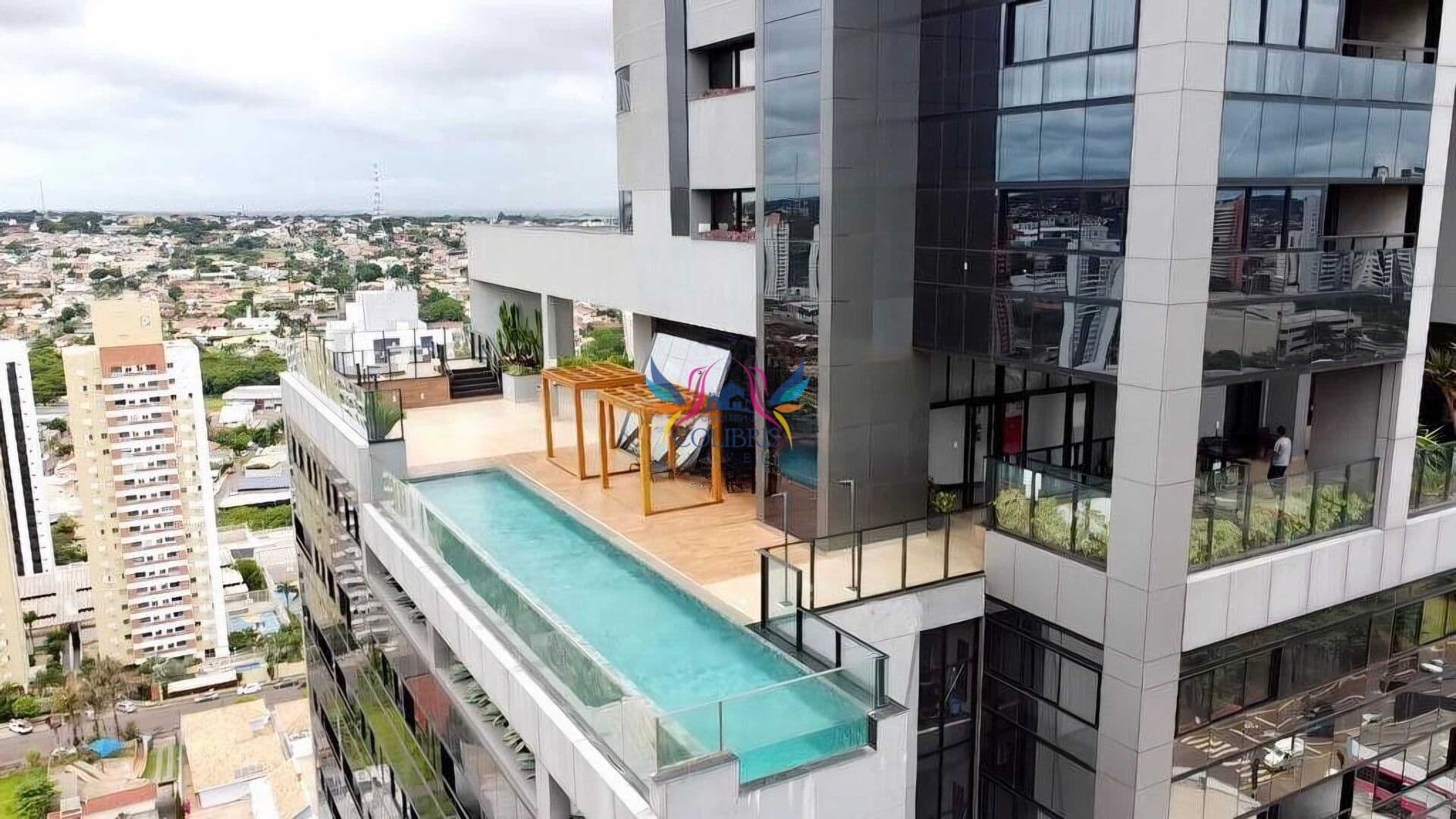 Studio mobiliado no Vertigo | Jardim dos Estados, Campo Grande/MS