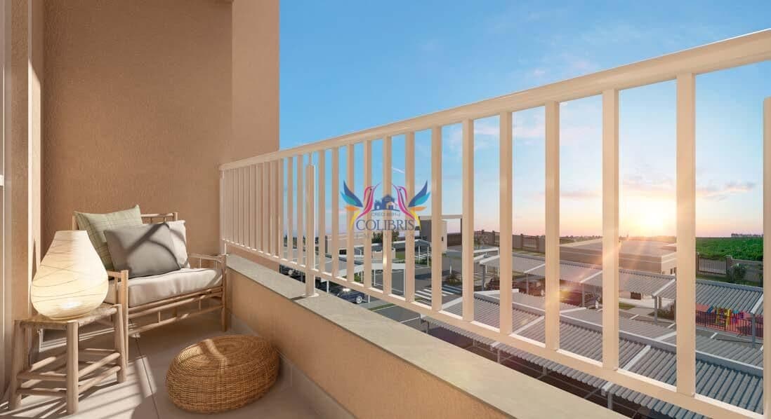 Apartamento com sacada