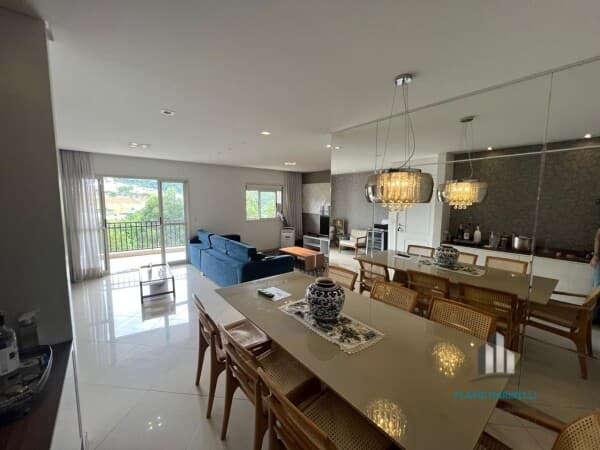 Parque Tamboré Apto de 139m² com 3 Suítes e 2 Vagas de Garagem
