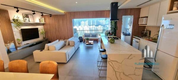 Parc Athenée Apto de 110m² com 3 Dorms sendo 2 Suítes e 2 Vagas de Garagem