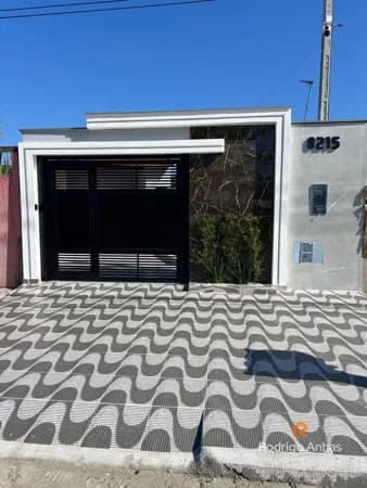 Casa Linear em Itaóca, Mongaguá/SP