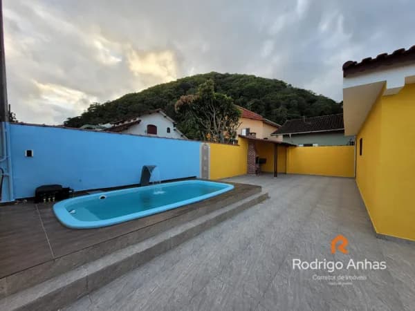 Casa em Balneário Santa Eugenia, Mongaguá/SP