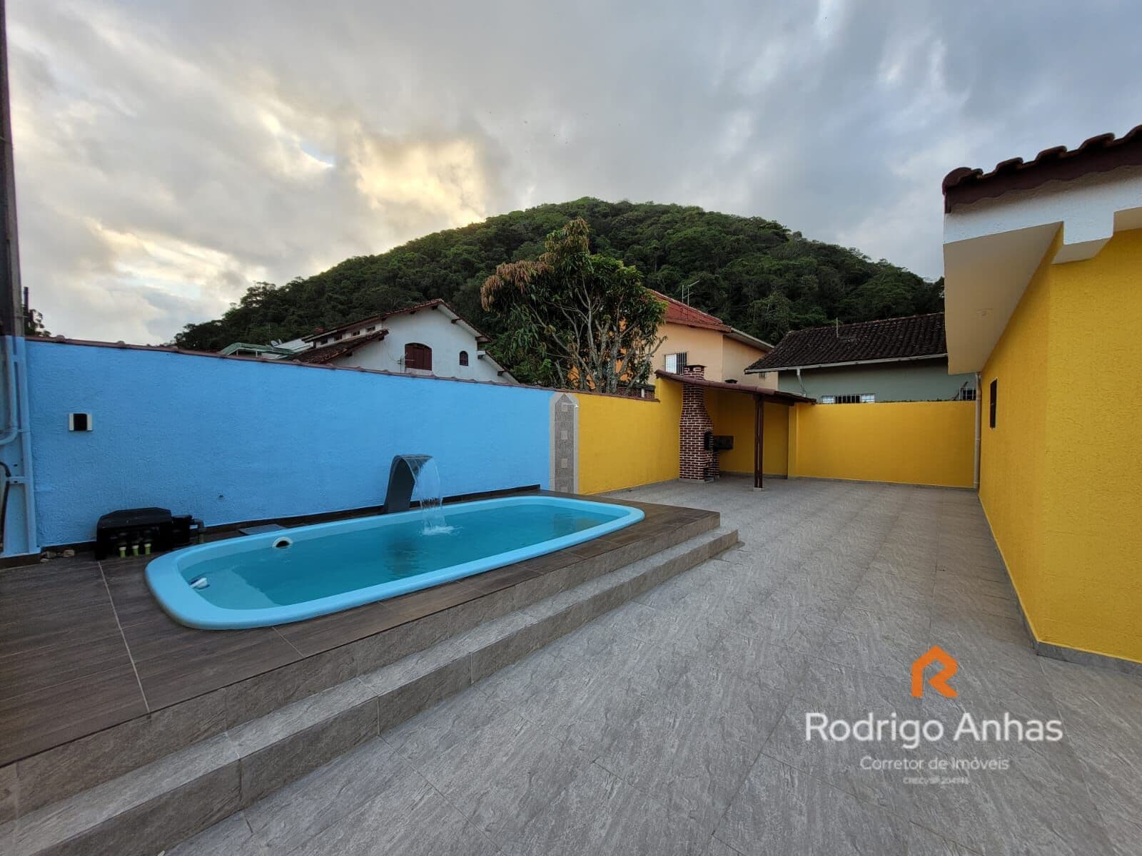 Casa em Balneário Santa Eugenia, Mongaguá/SP