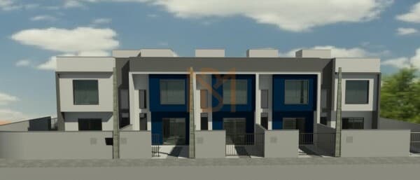 Geminado à venda, 72 m² á partir de R$ 285 mil - Ilha da Figueira - Guaramirim/SC