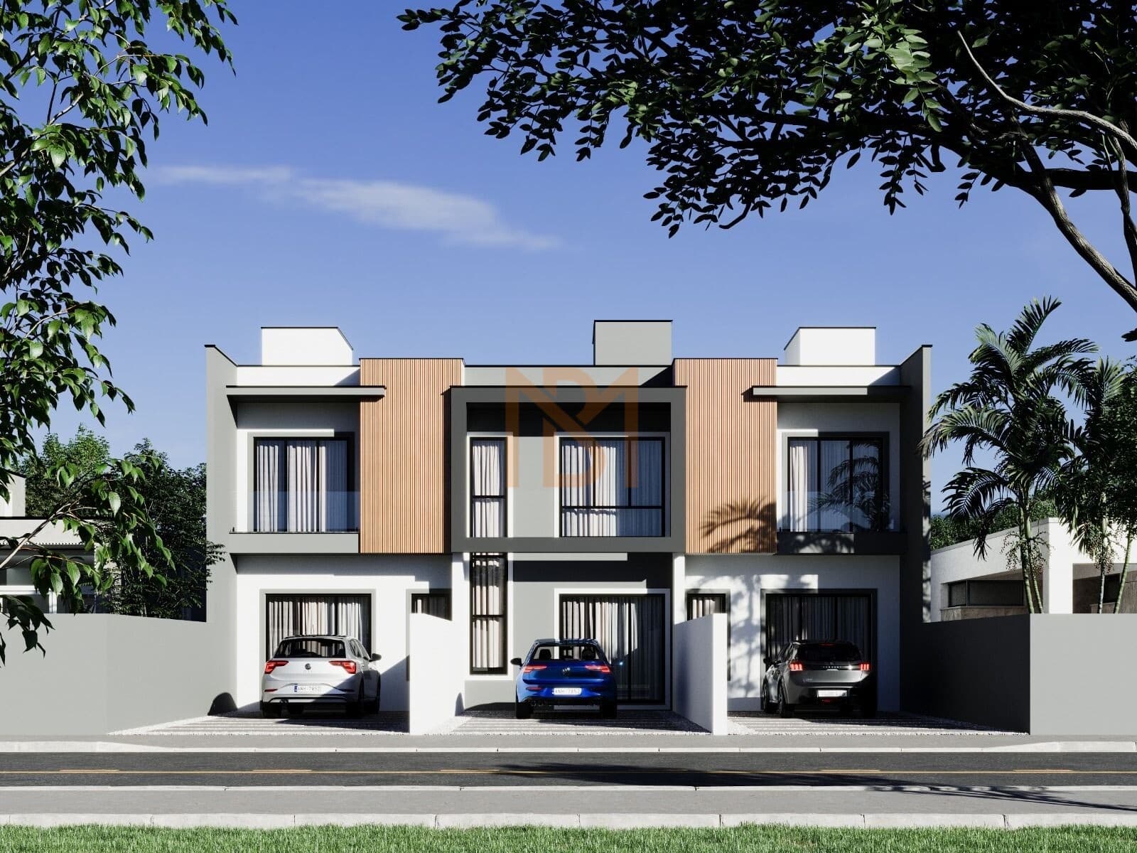 Geminado à venda, 78 m² por R$ 365 mil - Tifa Martins - Jaraguá do Sul