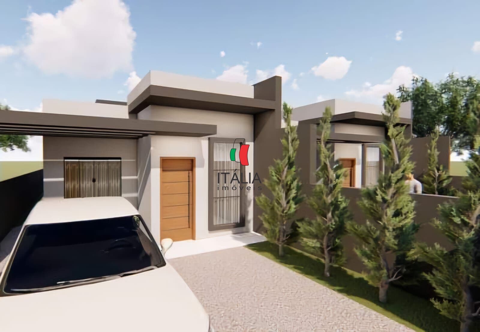 Casa 3 Quartos sendo 1 Suite