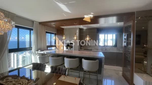 Apartamento Mobiliado 4 Quartos Sendo 2 Suítes Argos Próximo Mar Balneário Camboriú
