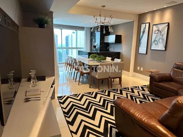 Apartamento 3 Quartos e 1 Suíte Vista Mar Império das Ondas Balneário Camboriú