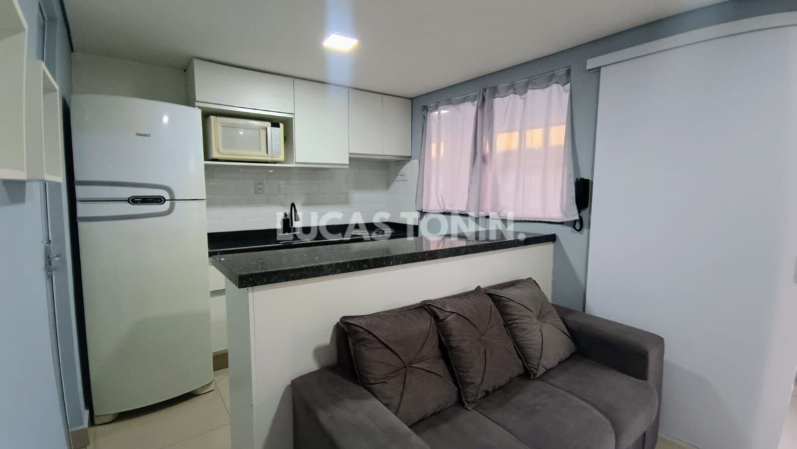 Apartamento Mobiliado 1 Quarto Sendo 1 Suíte Próximo Mar Balneário Camboriú