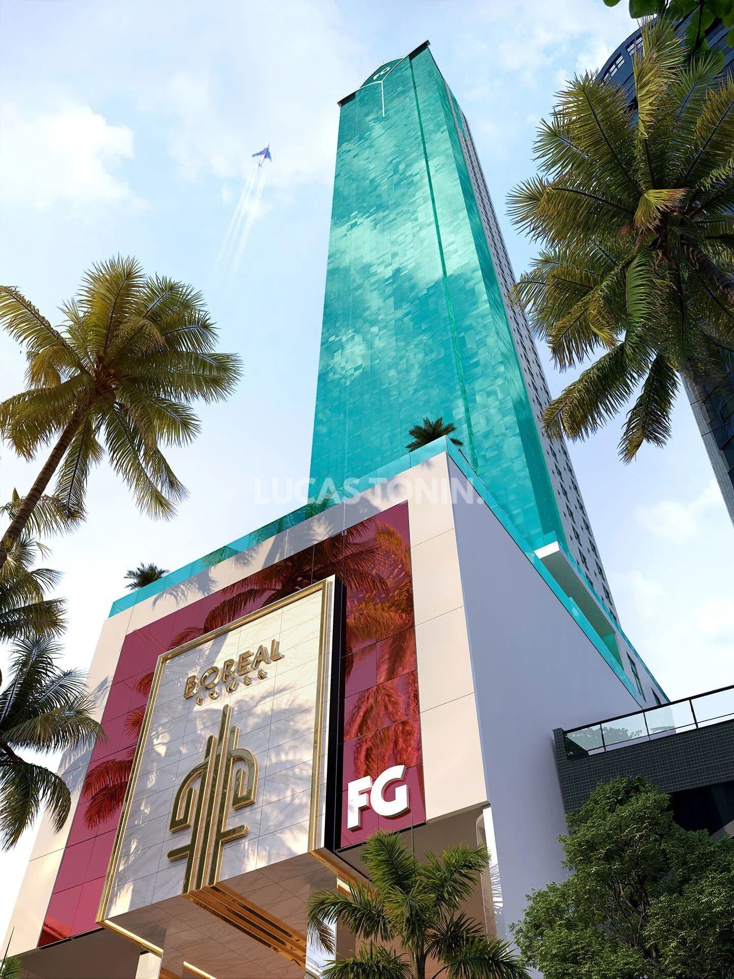 Apartamento Boreal Tower 376m² 5 Suítes 4 Vagas Oportunidade Andar Alto Frente Mar