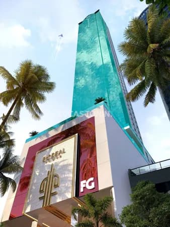 Apartamento Boreal Tower 376m² 5 Suítes 4 Vagas Oportunidade Andar Alto Frente Mar