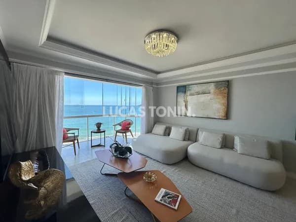 Apartamento Mobiliado 3 Quartos Sendo 1 Suíte Imperatriz Frente Mar Balneário Camboriú