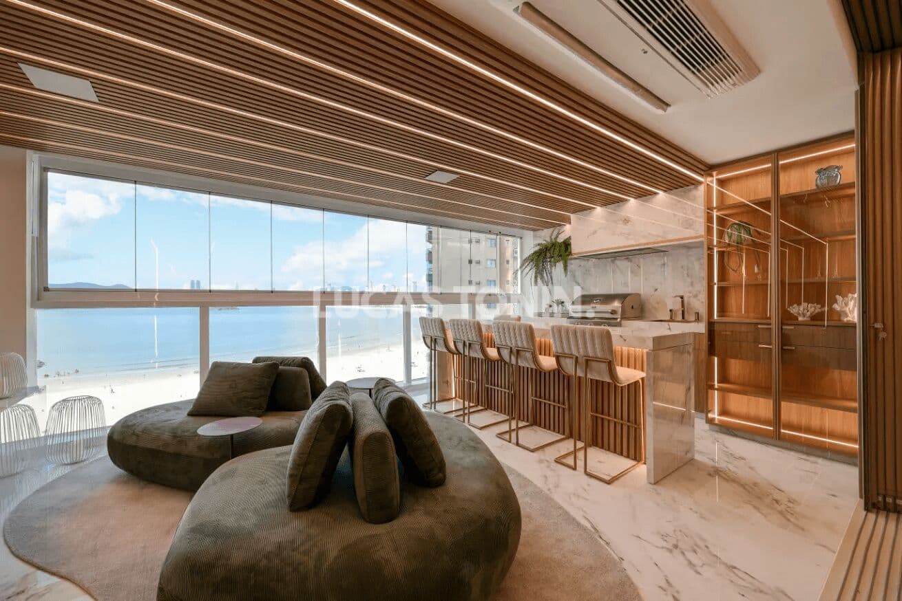 Apartamento 5 Suítes e 5 Vagas Infinity Coast Quadra Mar Balneário Camboriú