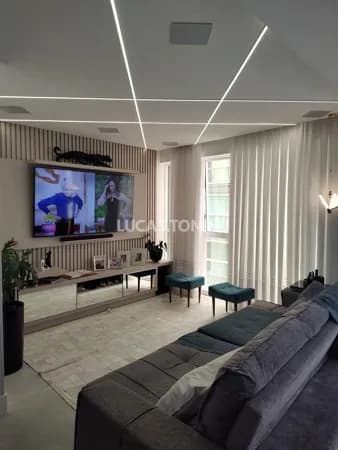 Apartamento Mobiliado 3 Suítes e 3 Vagas Sole Del Mare Quadra Mar Meia Praia Itapema