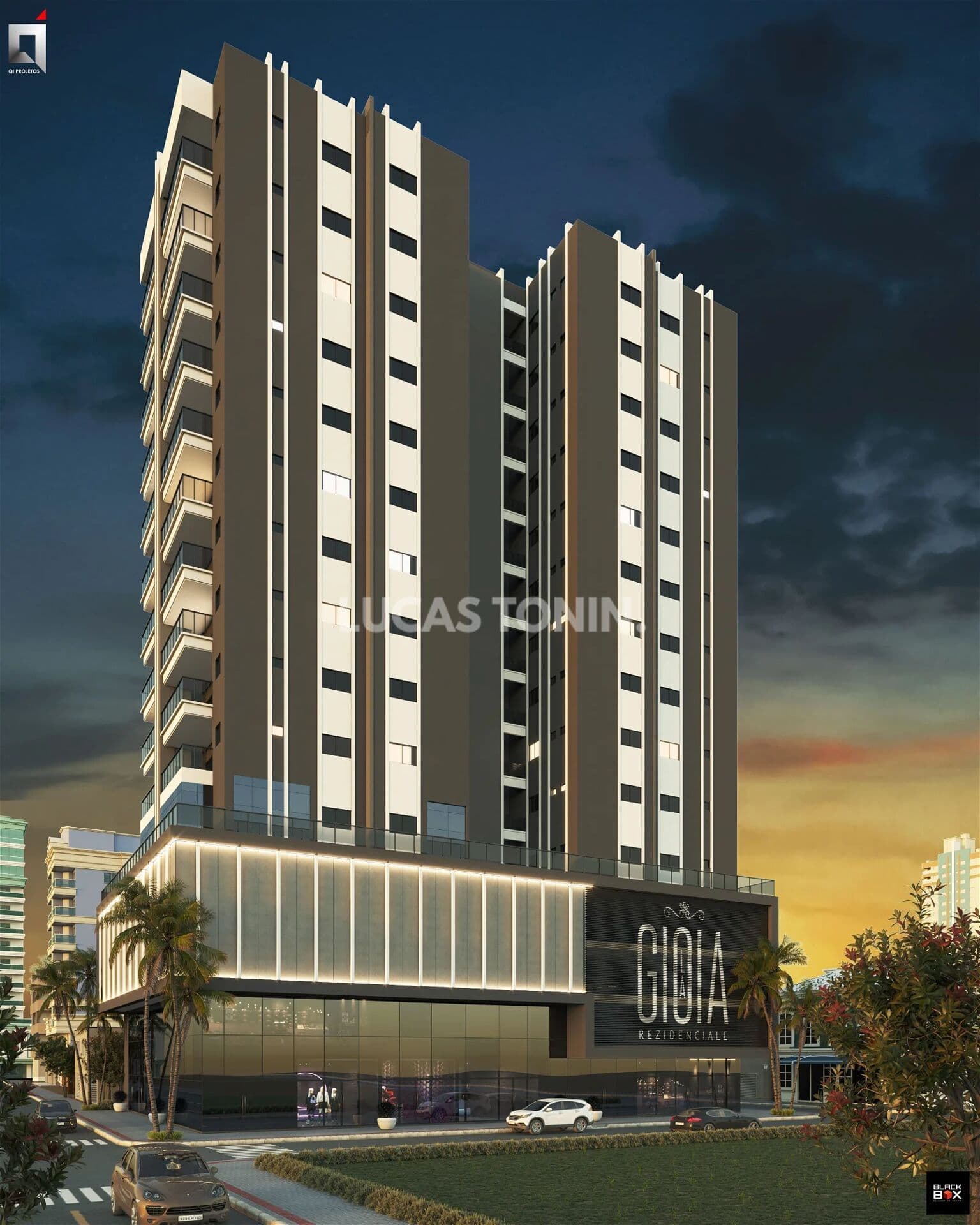 Apartamento La Gioia Meia Praia Itapema com 3 Suítes 2 Vagas Andar Alto Oportunidade