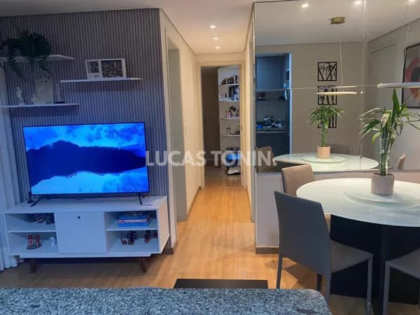 Apartamento Mobiliado 2 Quartos e 1 Vaga Centro de Curitiba