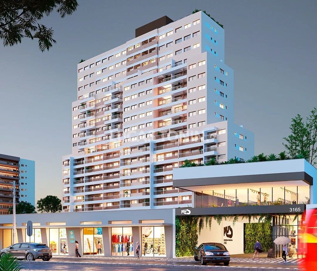 Studio no Plus Portão com 1 Vaga Oportunidade Condomínio Clube Curitiba